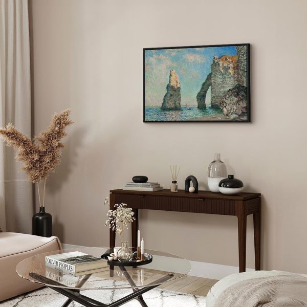 Tableau - Claude Monet – Cliffs at Étretat