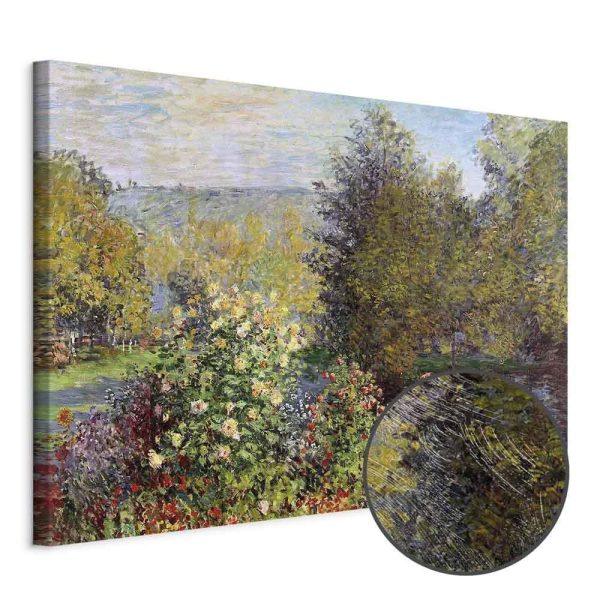 Tableau - Claude Monet – Garden at Montgeron (detail)