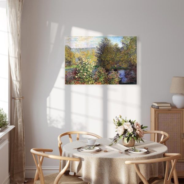 Tableau - Claude Monet – Garden at Montgeron (detail)