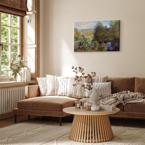 Tableau - Claude Monet – Garden at Montgeron (detail)