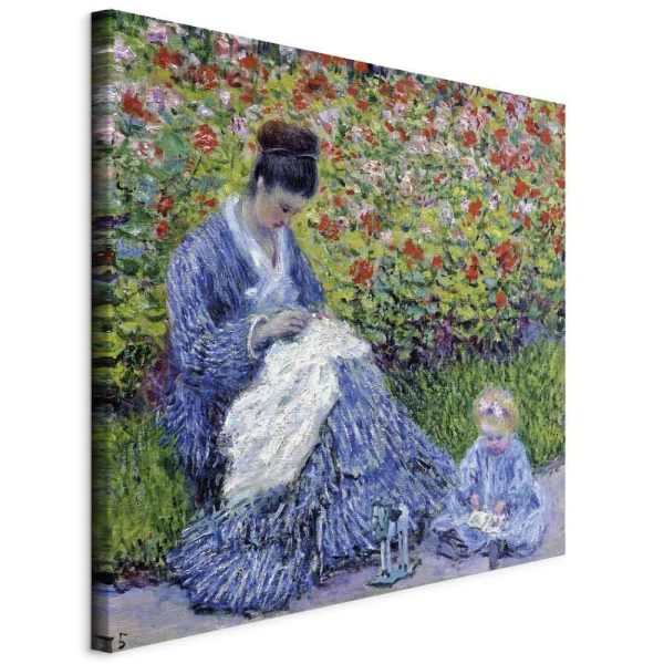 Tableau - Claude Monet – Madame Monet and Her Son