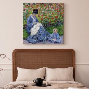 Tableau - Claude Monet – Madame Monet and Her Son