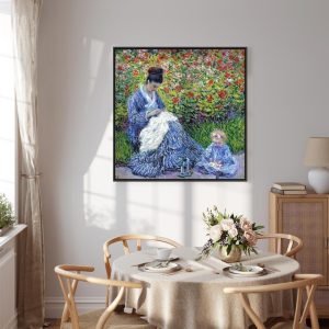 Tableau - Claude Monet – Madame Monet and Her Son