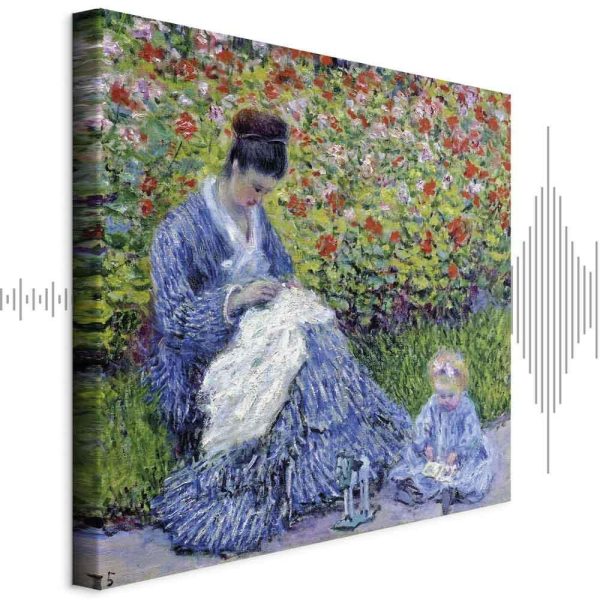 Tableau - Claude Monet – Madame Monet and Her Son