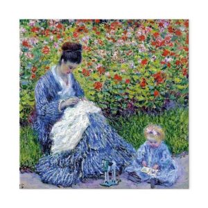 Tableau - Claude Monet – Madame Monet and Her Son