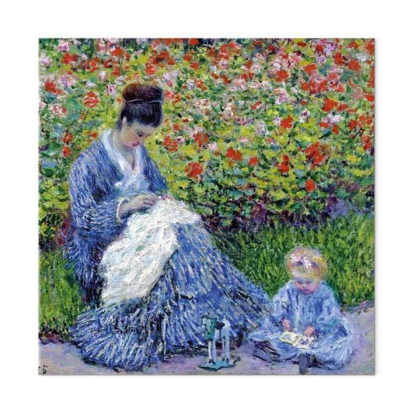Tableau - Claude Monet – Madame Monet and Her Son