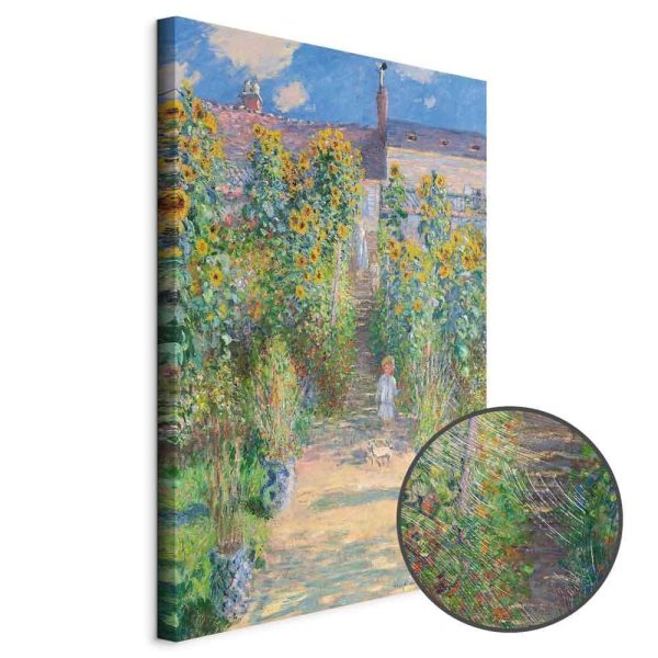 Tableau - Claude Monet – Monet’s Garden at Vétheuil