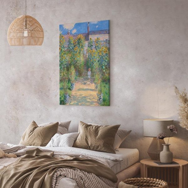 Tableau - Claude Monet – Monet’s Garden at Vétheuil