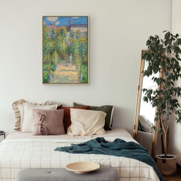 Tableau - Claude Monet – Monet’s Garden at Vétheuil