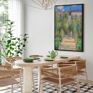 Tableau - Claude Monet – Monet’s Garden at Vétheuil