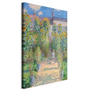 Tableau - Claude Monet – Monet’s Garden at Vétheuil