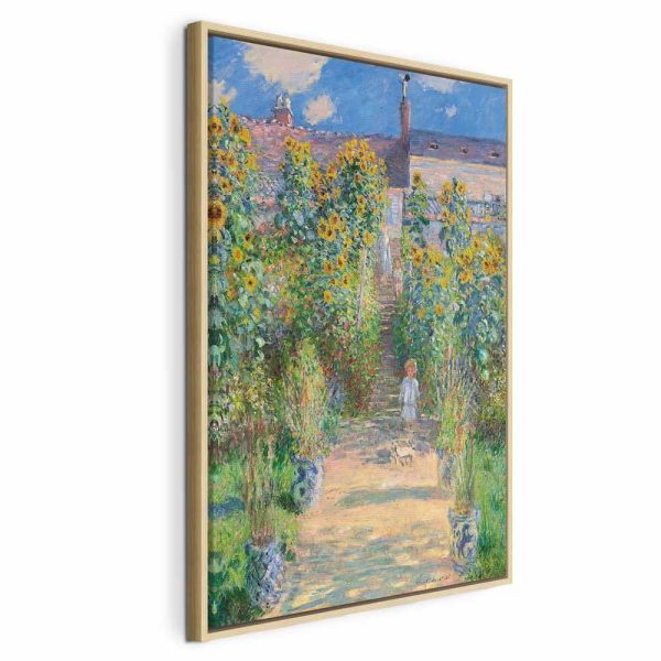 Tableau - Claude Monet – Monet’s Garden at Vétheuil