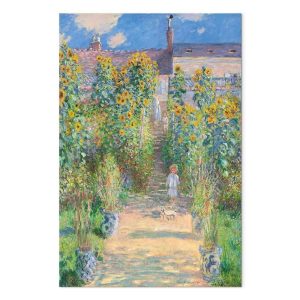 Tableau - Claude Monet – Monet’s Garden at Vétheuil