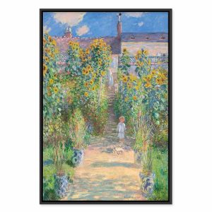 Tableau - Claude Monet – Monet’s Garden at Vétheuil