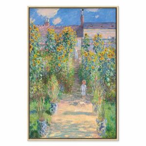 Tableau - Claude Monet – Monet’s Garden at Vétheuil