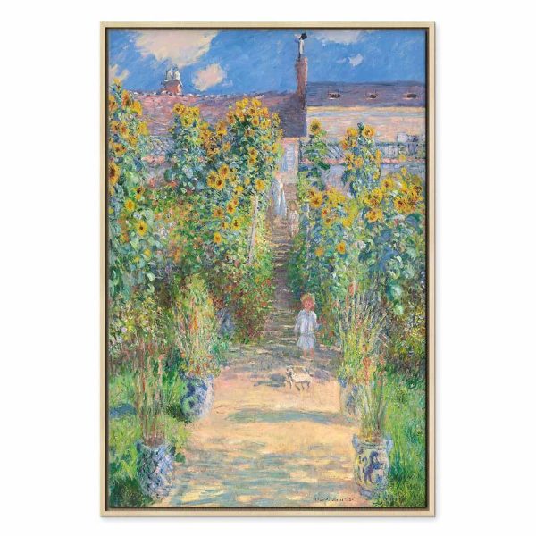 Tableau - Claude Monet – Monet’s Garden at Vétheuil