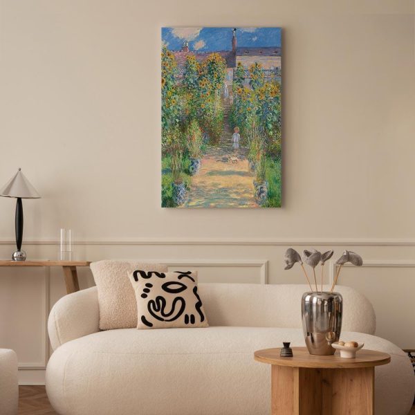 Tableau - Claude Monet – Monet’s Garden at Vétheuil