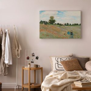 Tableau - Claude Monet – Poppy Field near Argenteuil