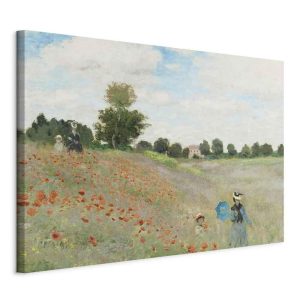 Tableau - Claude Monet – Poppy Field near Argenteuil