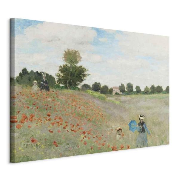 Tableau - Claude Monet – Poppy Field near Argenteuil
