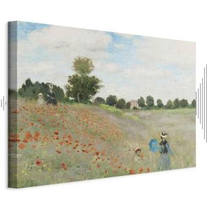 Tableau - Claude Monet – Poppy Field near Argenteuil