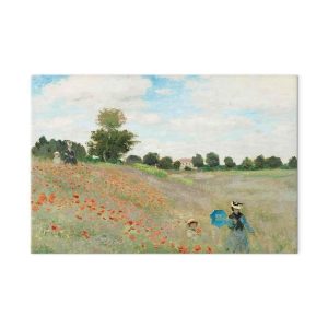 Tableau - Claude Monet – Poppy Field near Argenteuil