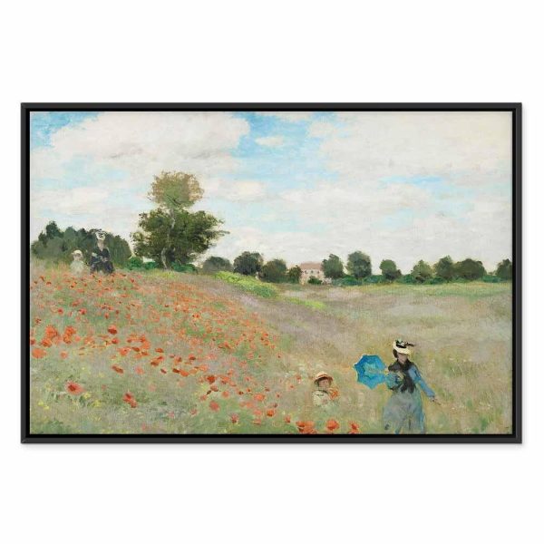 Tableau - Claude Monet – Poppy Field near Argenteuil