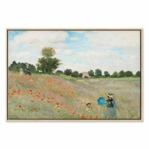 Tableau - Claude Monet – Poppy Field near Argenteuil