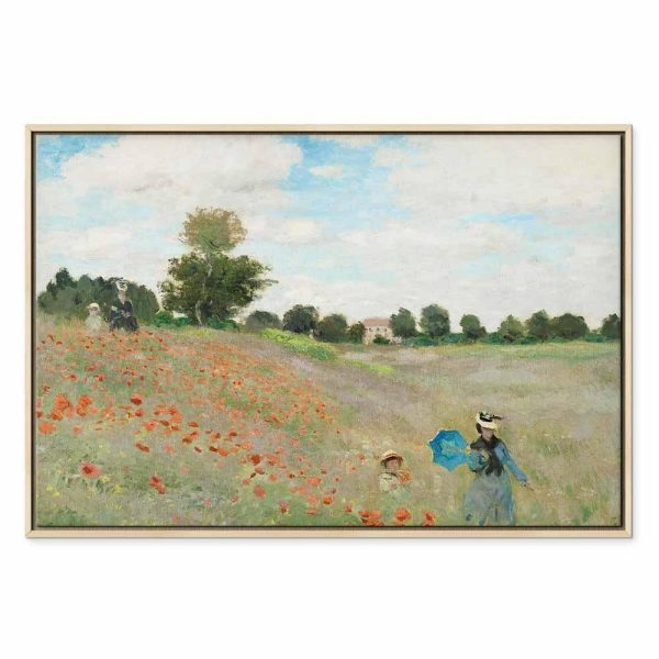 Tableau - Claude Monet – Poppy Field near Argenteuil