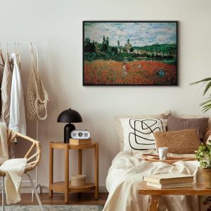 Tableau - Claude Monet – Poppy Field near Vétheuil