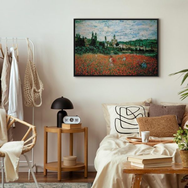 Tableau - Claude Monet – Poppy Field near Vétheuil