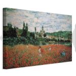 Tableau - Claude Monet – Poppy Field near Vétheuil