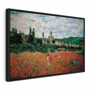 Tableau - Claude Monet – Poppy Field near Vétheuil