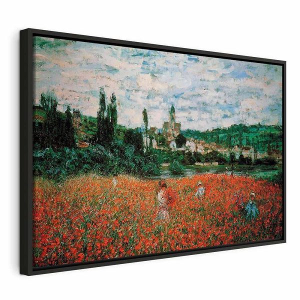 Tableau - Claude Monet – Poppy Field near Vétheuil