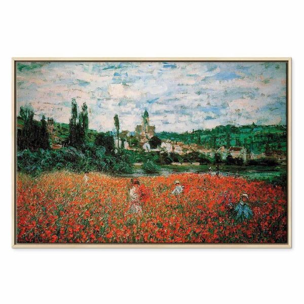 Tableau - Claude Monet – Poppy Field near Vétheuil