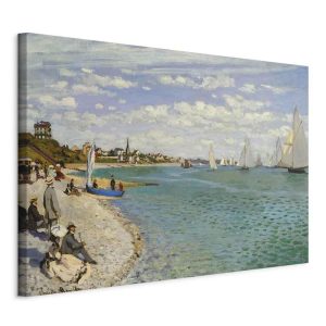 Tableau - Claude Monet – Regatta at Sainte-Adresse