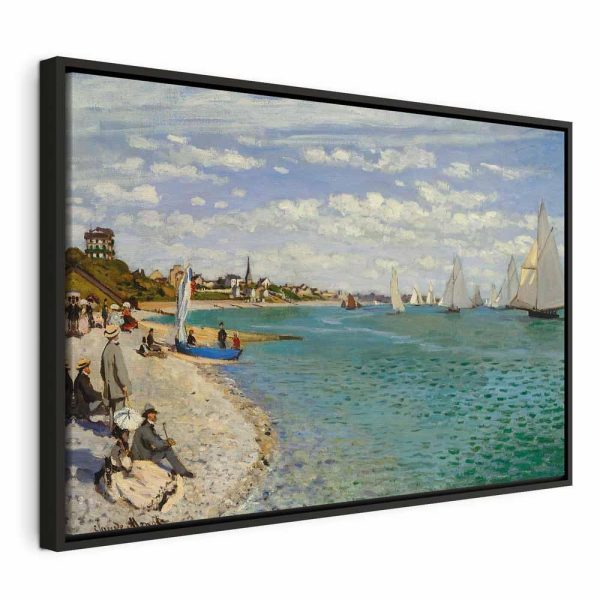 Tableau - Claude Monet – Regatta at Sainte-Adresse