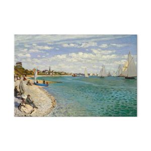 Tableau - Claude Monet – Regatta at Sainte-Adresse