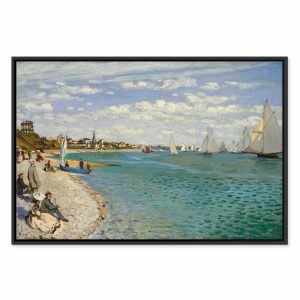 Tableau - Claude Monet – Regatta at Sainte-Adresse