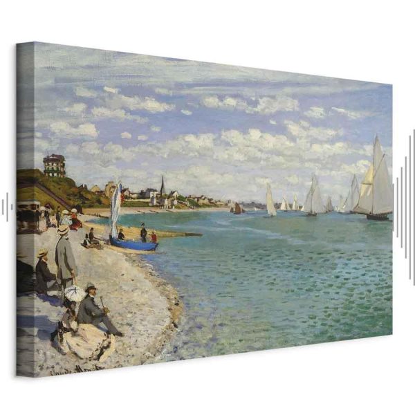 Tableau - Claude Monet – Regatta at Sainte-Adresse Tableau - Claude Monet – Regatta at Sainte-Adresse