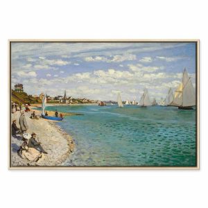 Tableau - Claude Monet – Regatta at Sainte-Adresse