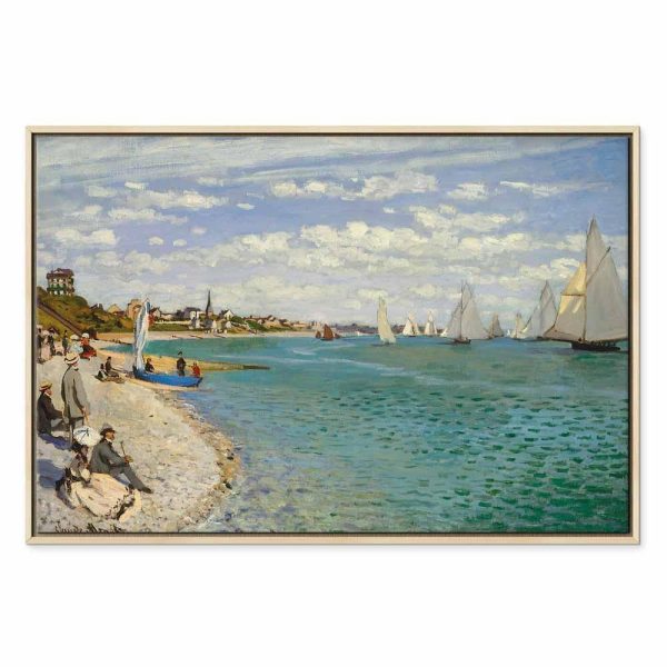 Tableau - Claude Monet – Regatta at Sainte-Adresse