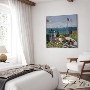 Tableau - Claude Monet – Terrace at Sainte-Adresse