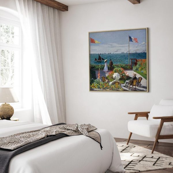 Tableau - Claude Monet – Terrace at Sainte-Adresse