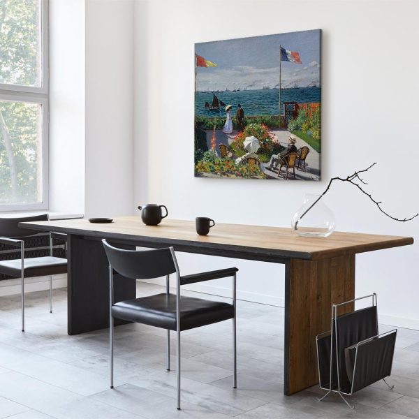 Tableau - Claude Monet – Terrace at Sainte-Adresse