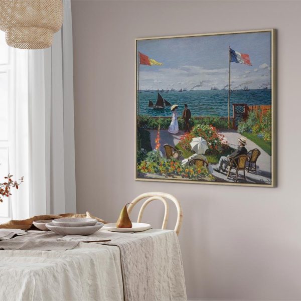 Tableau - Claude Monet – Terrace at Sainte-Adresse