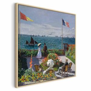 Tableau - Claude Monet – Terrace at Sainte-Adresse