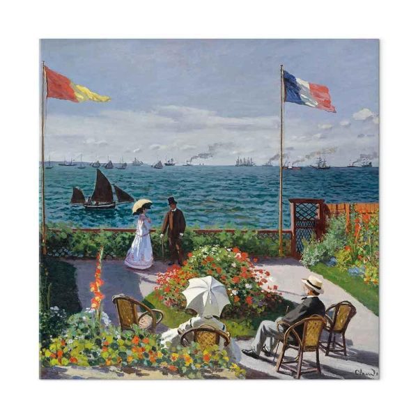 Tableau - Claude Monet – Terrace at Sainte-Adresse