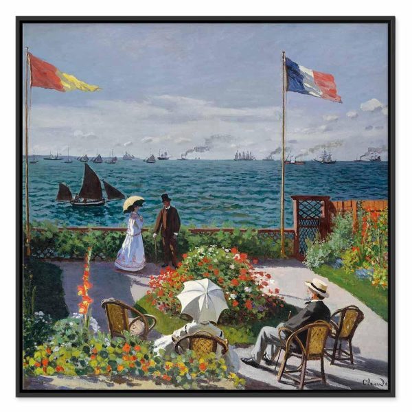 Tableau - Claude Monet – Terrace at Sainte-Adresse
