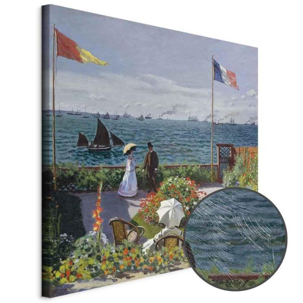 Tableau - Claude Monet – Terrace at Sainte-Adresse Tableau - Claude Monet – Terrace at Sainte-Adresse